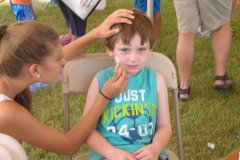 Sunflower Picnic 2014 Face painting
