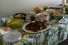 Book Club End of the year pot luck.