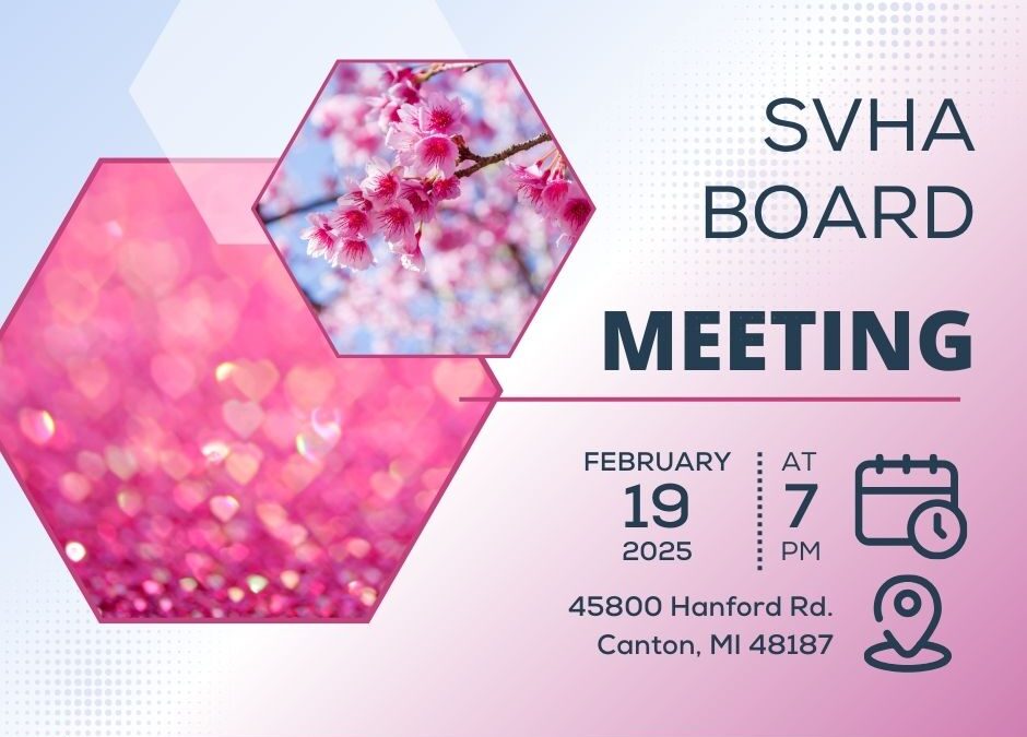 February Board Meeting Announcement