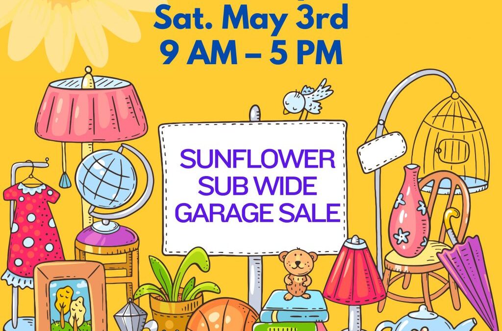 Garage Sale May 1-3